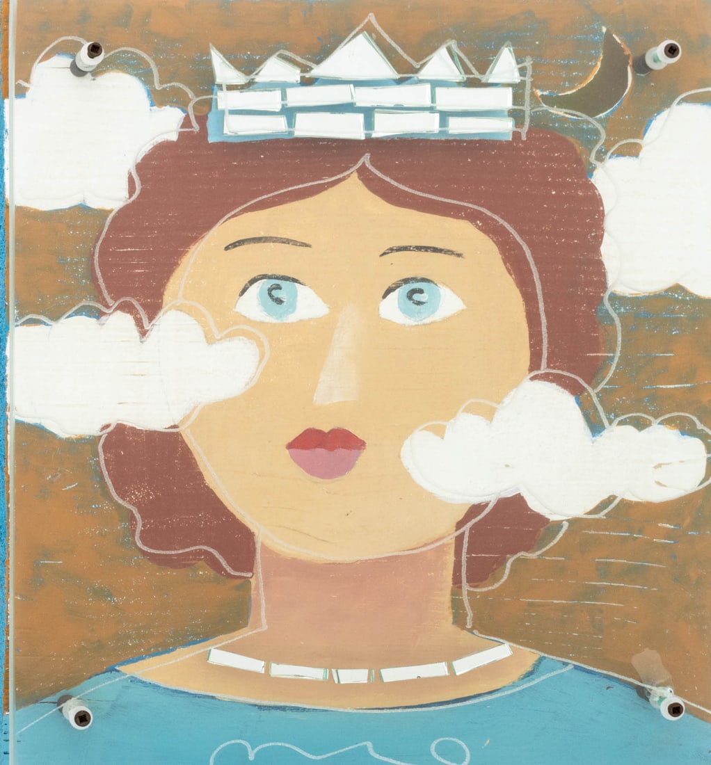 Mark Peyton "Queen" Mixed Media - 2