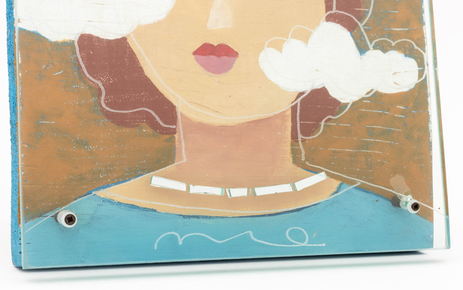 Mark Peyton "Queen" Mixed Media - 6