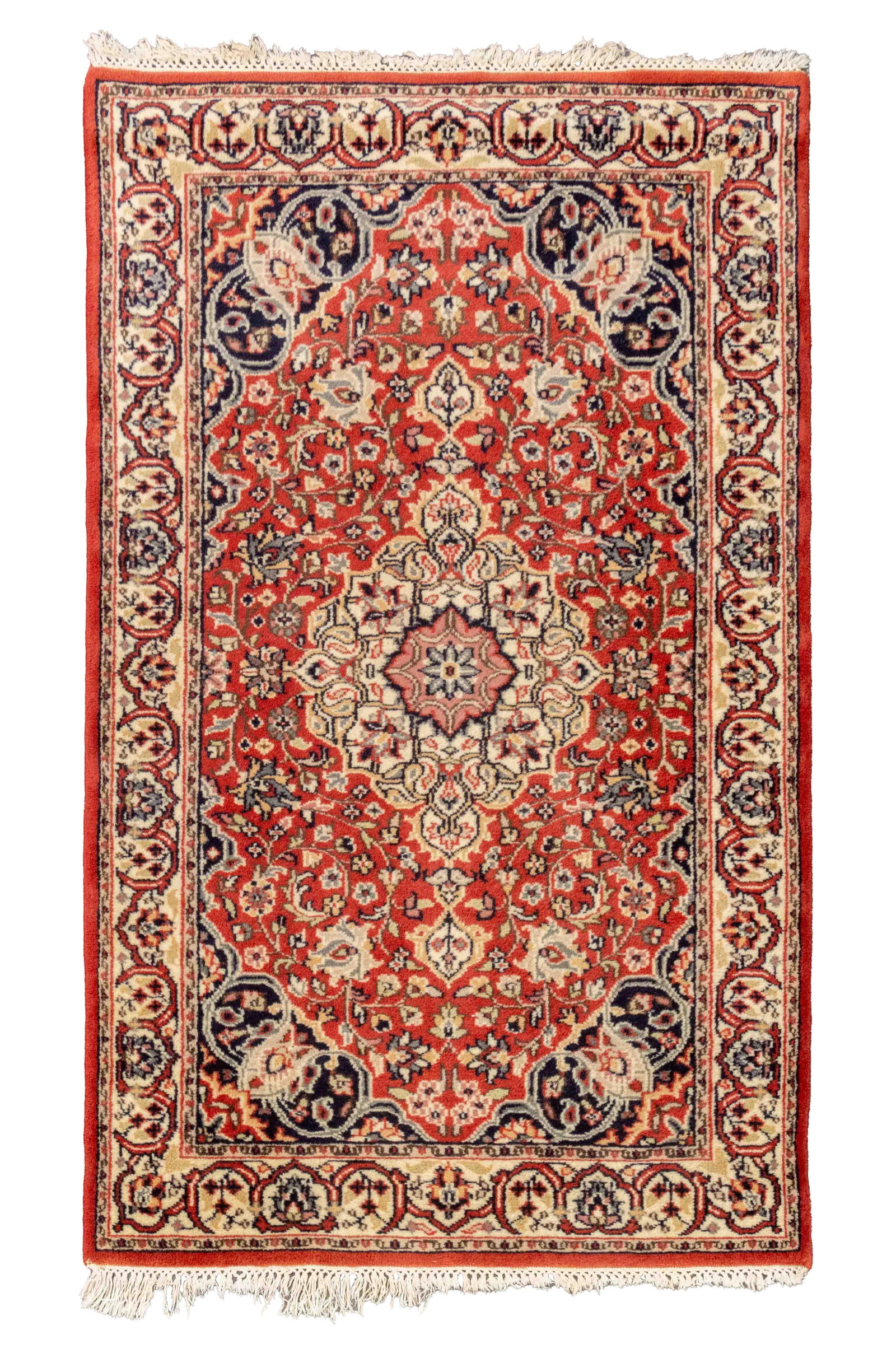 Persian Floral Motif Tabriz Rug, 5' 4" x 3' (1 of 8)
