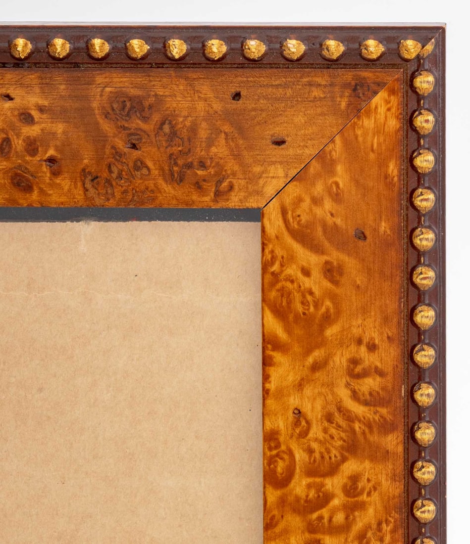 Burl Walnut Picture Frames, 2 - 4