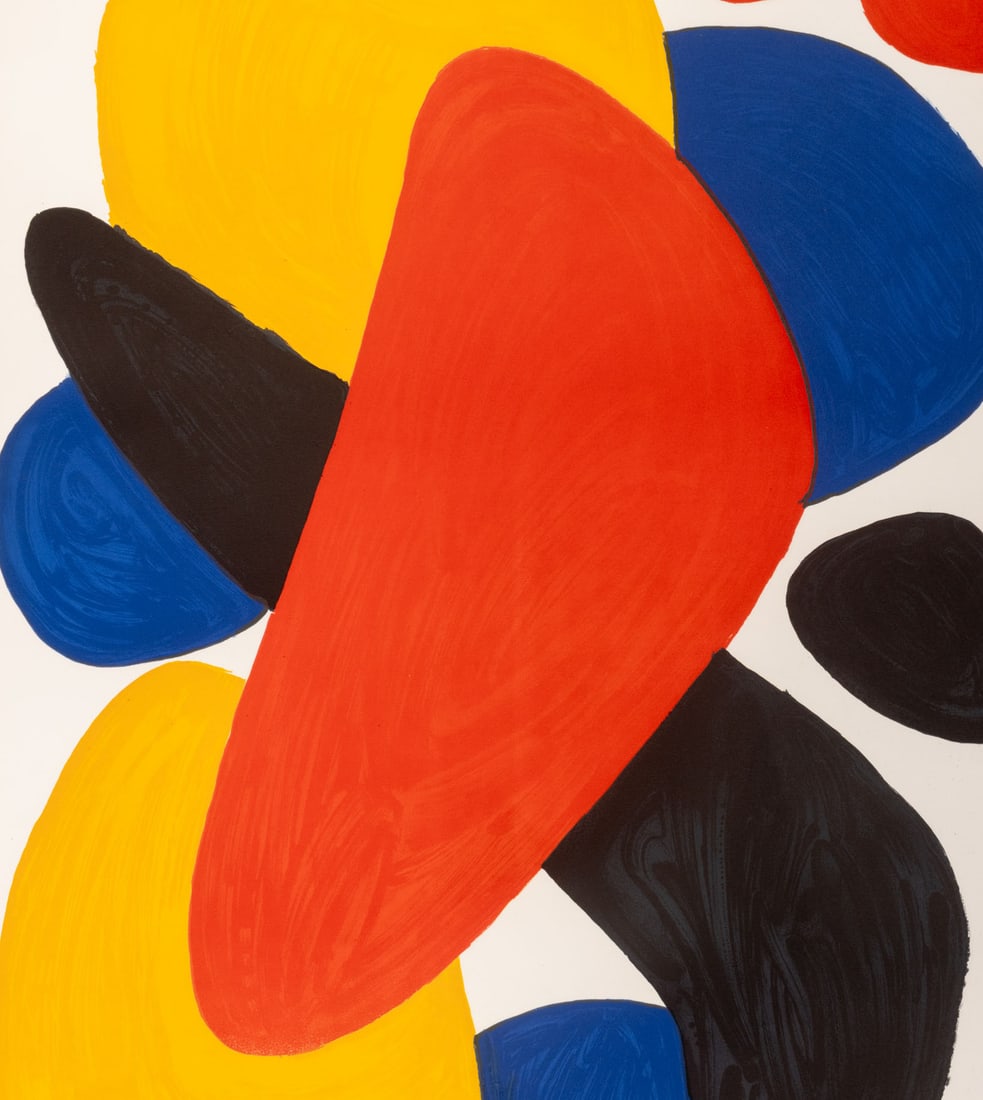 Alexander Calder "Boomerang" Lithograph, 1974 - 5