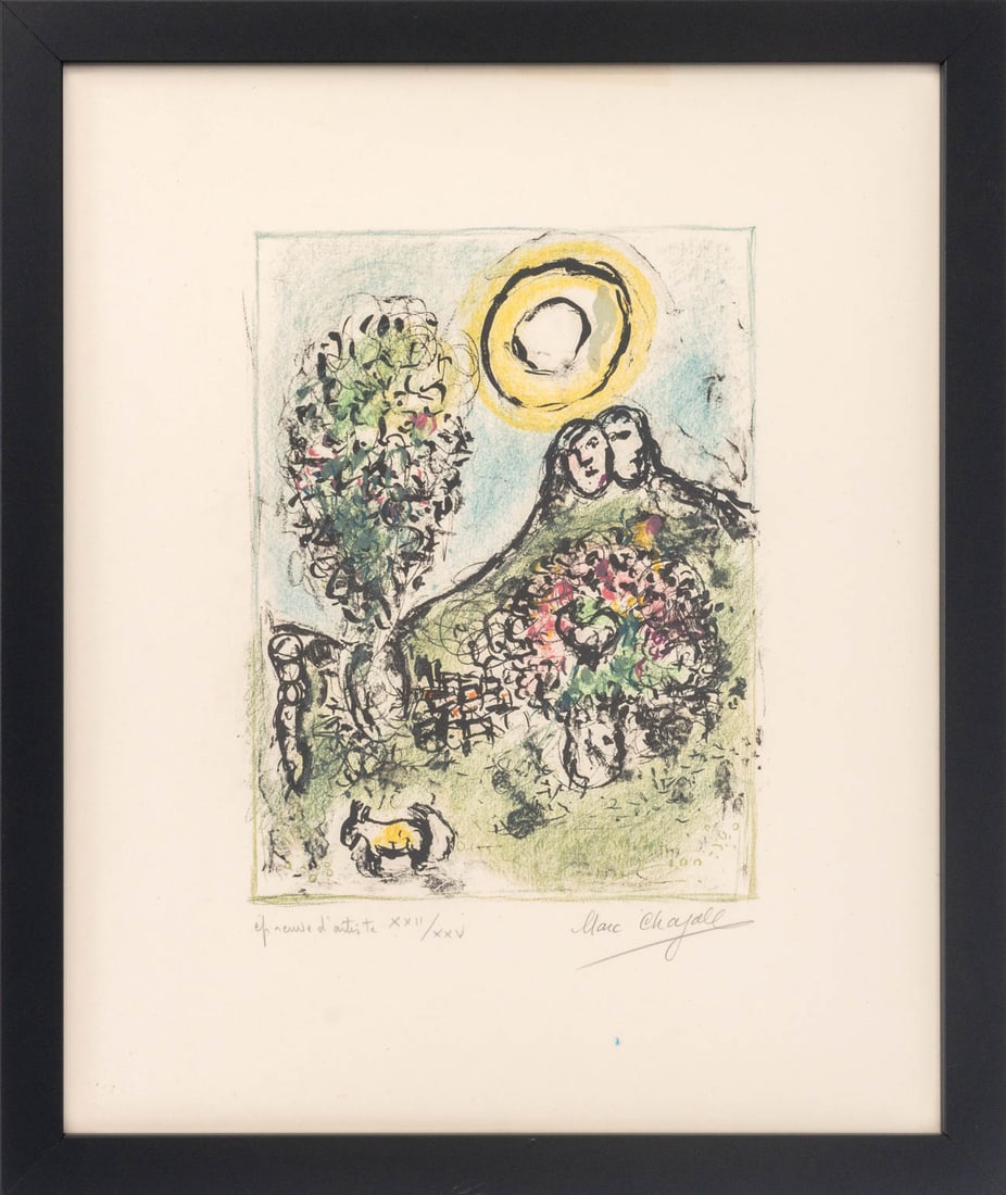 Marc Chagall "Le Baou de St. Jeannet II", 1969 (1 of 10)