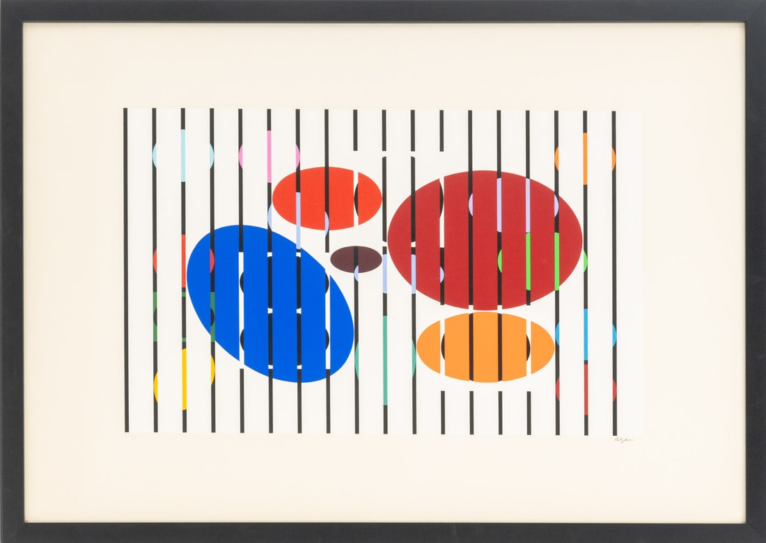 Yaacov Agam "One and Another V" Screenprint, 1977 - 11