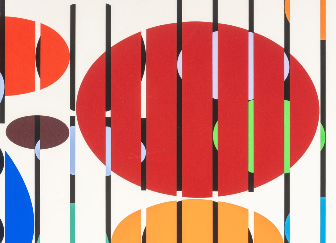 Yaacov Agam "One and Another V" Screenprint, 1977 - 13