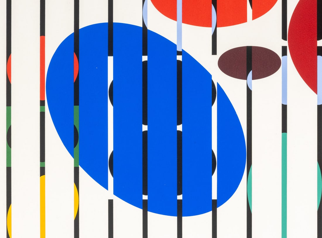 Yaacov Agam "One and Another V" Screenprint, 1977 - 14