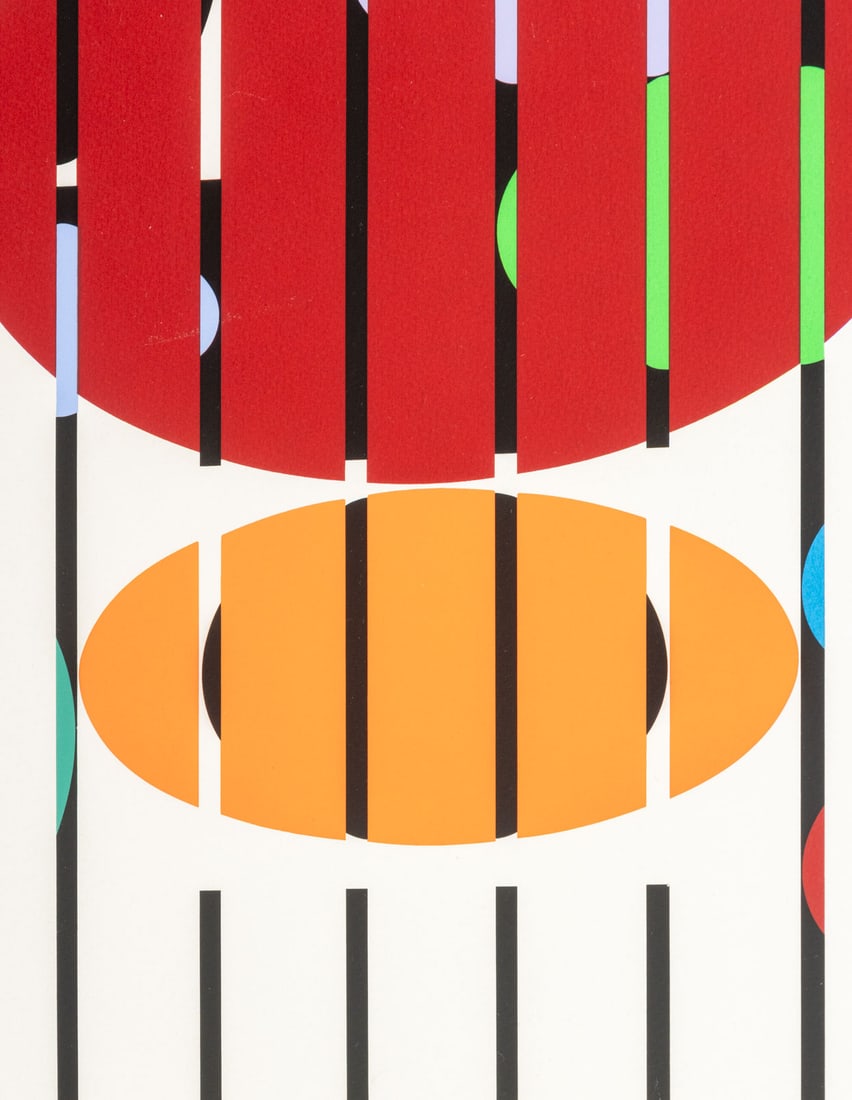 Yaacov Agam "One and Another V" Screenprint, 1977 - 16