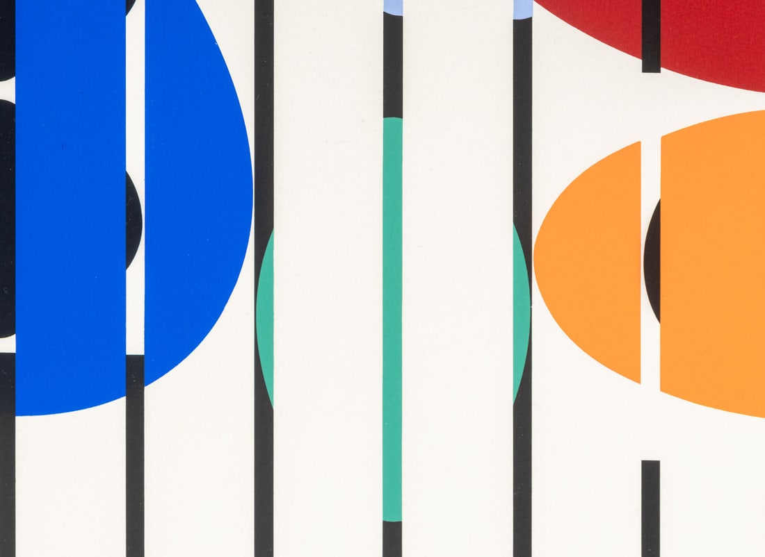 Yaacov Agam "One and Another V" Screenprint, 1977 - 17