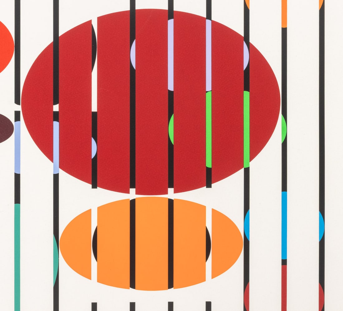 Yaacov Agam "One and Another V" Screenprint, 1977 - 4