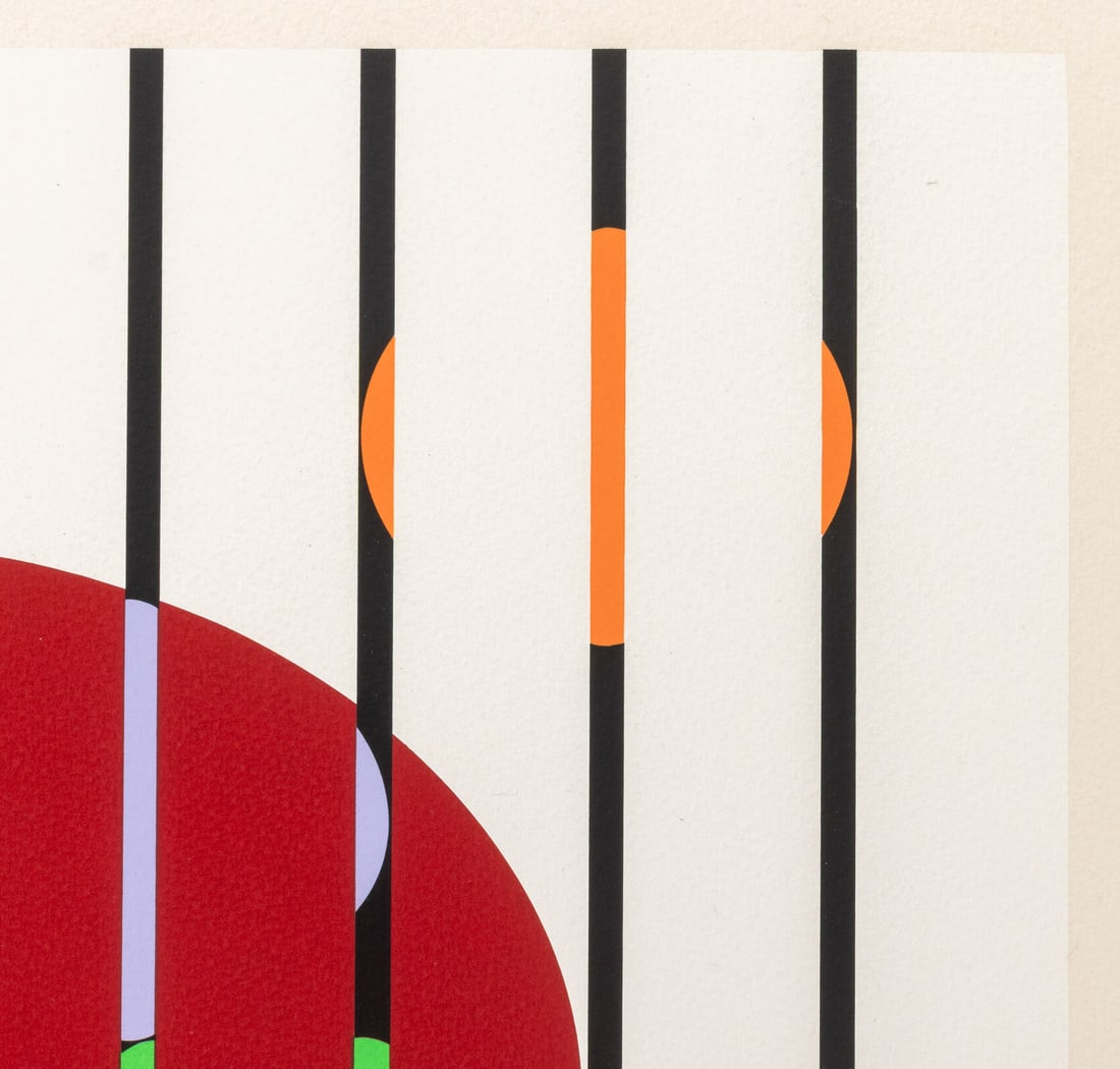Yaacov Agam "One and Another V" Screenprint, 1977 - 6