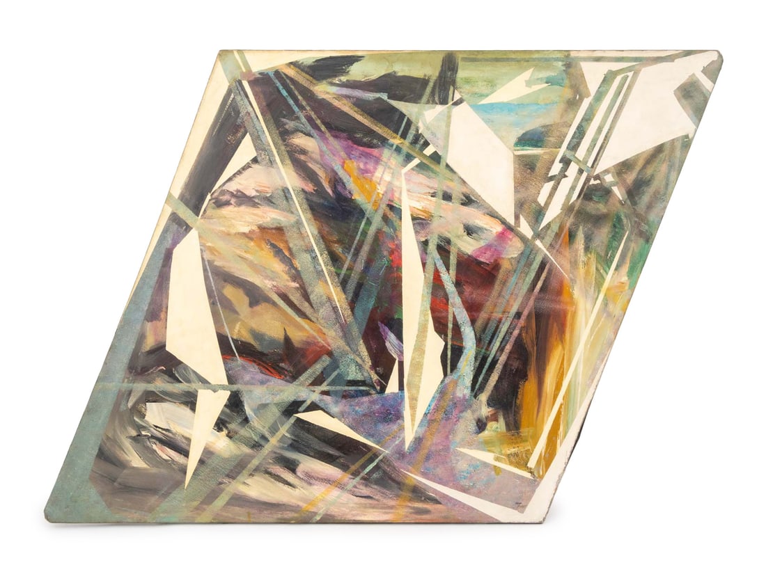 Fritz Bonner "Germinal I" Acrylic on Canvas (1 of 10)