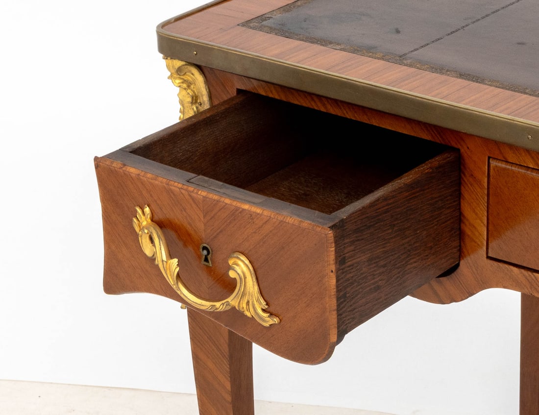 Louis XVI Style Kingwood Bureau Plat - 6
