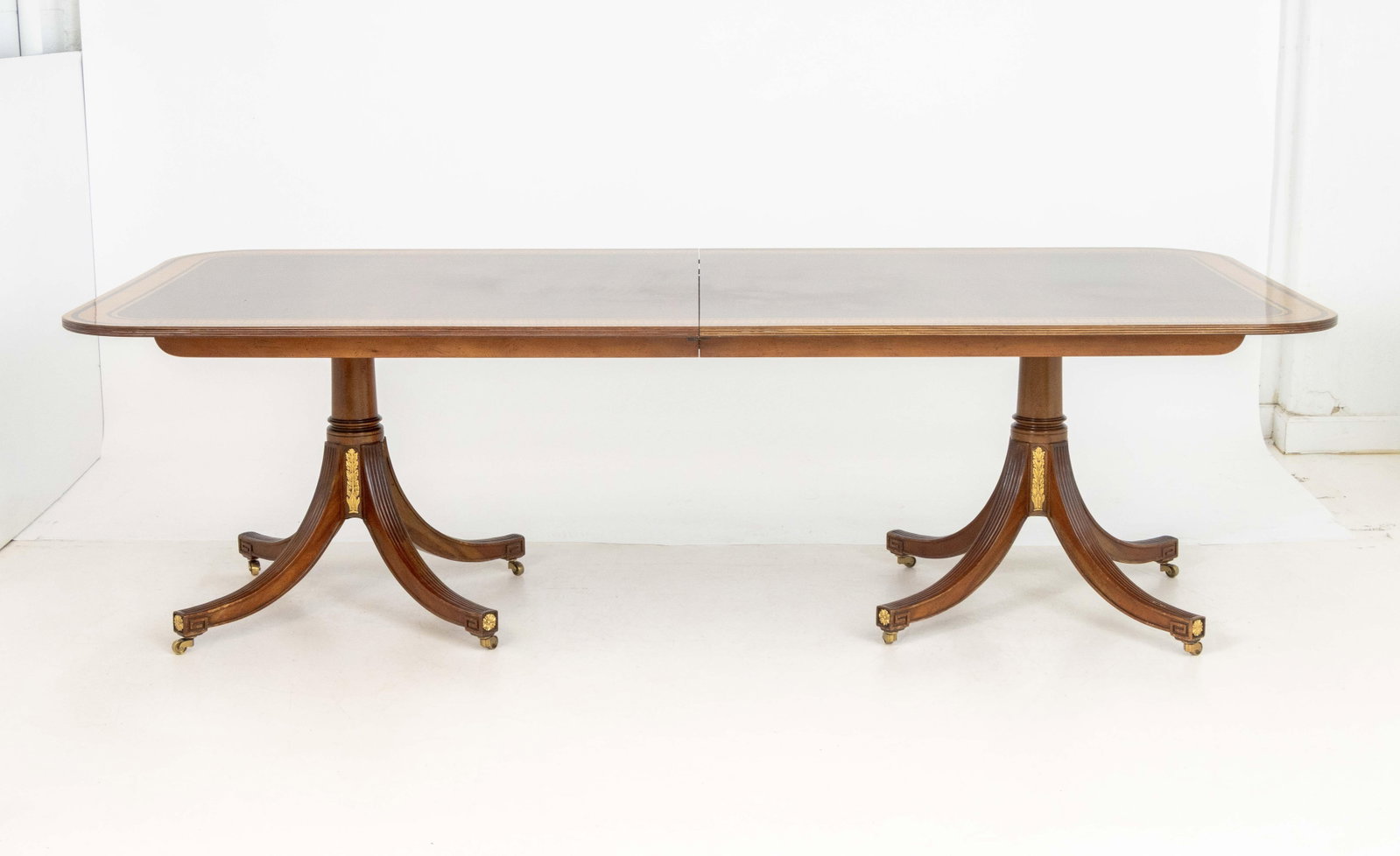 Baker Furniture Double Pedestal Dining Table - 2