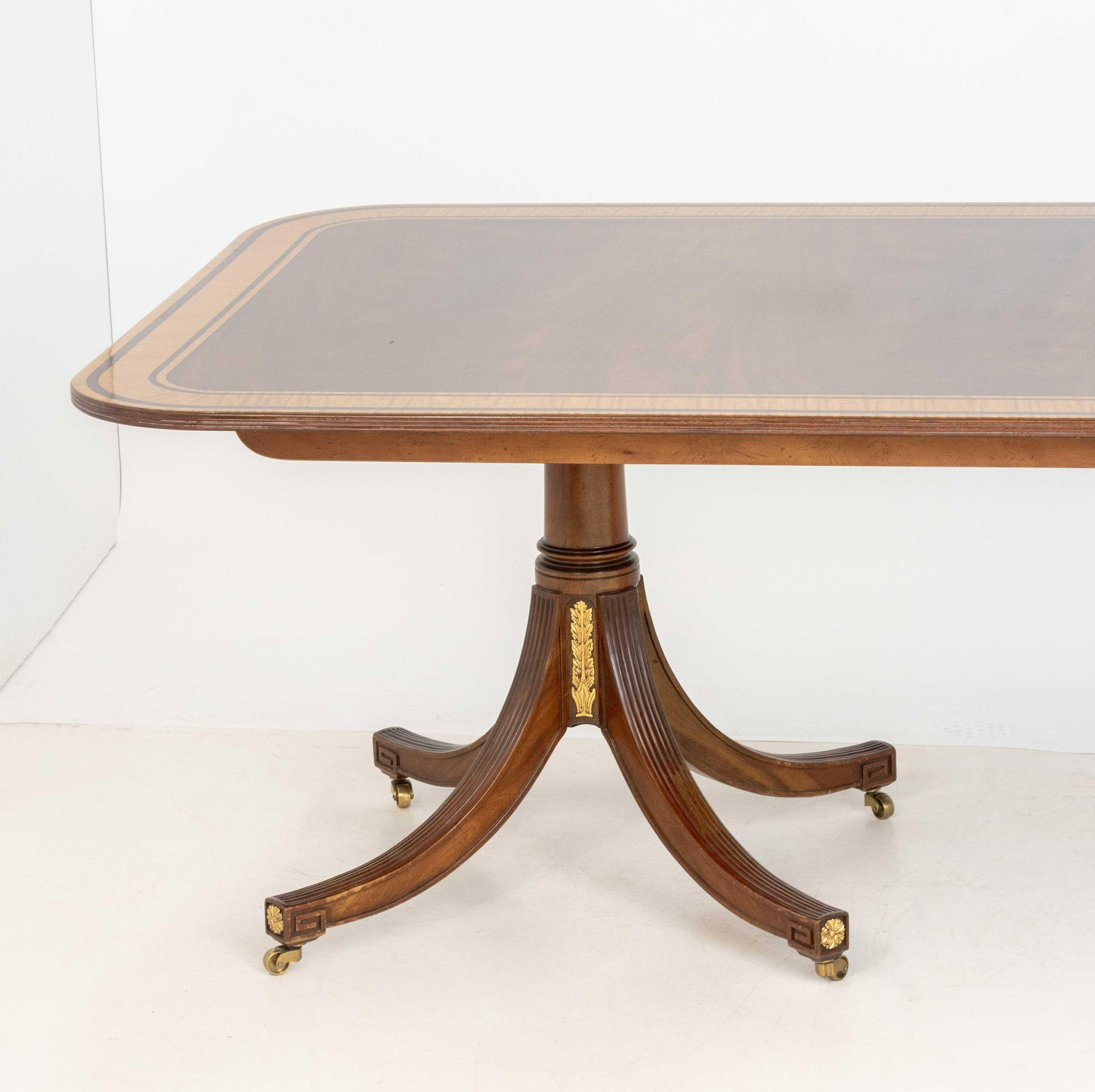 Baker Furniture Double Pedestal Dining Table - 3