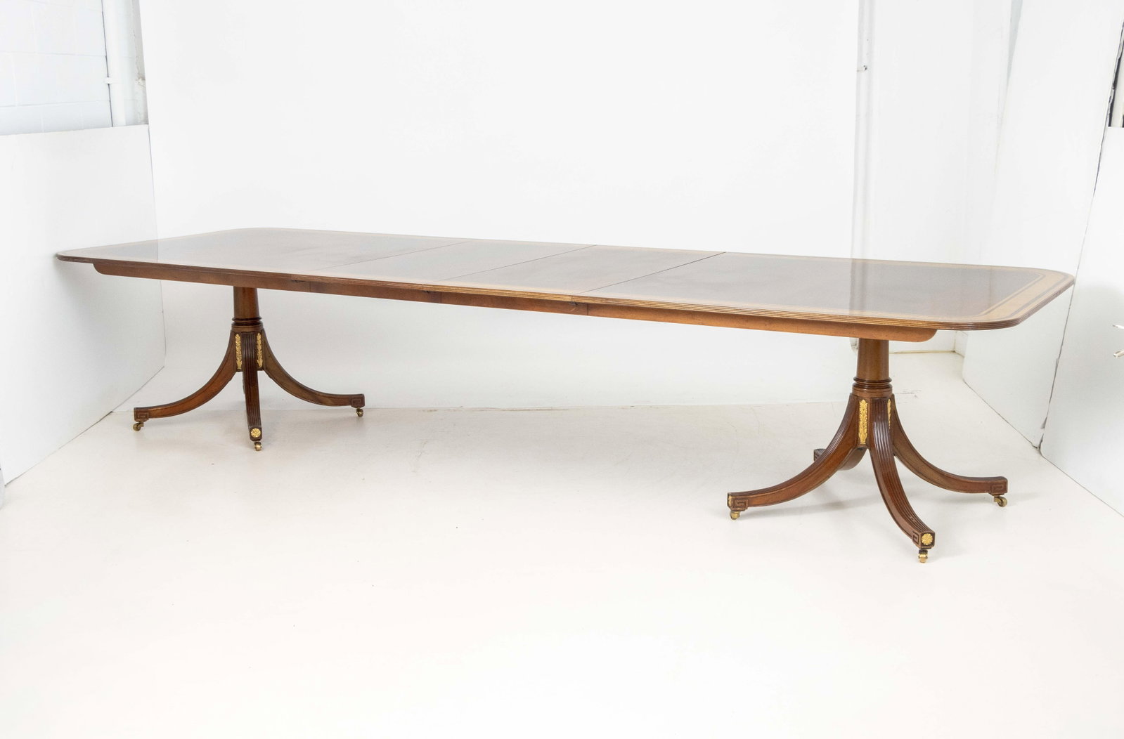 Baker Furniture Double Pedestal Dining Table - 8