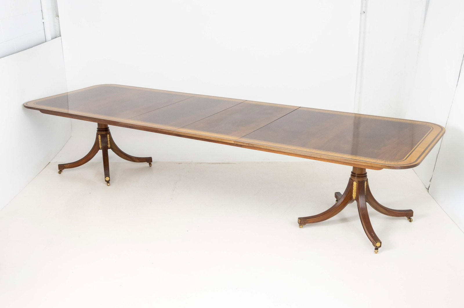Baker Furniture Double Pedestal Dining Table - 9