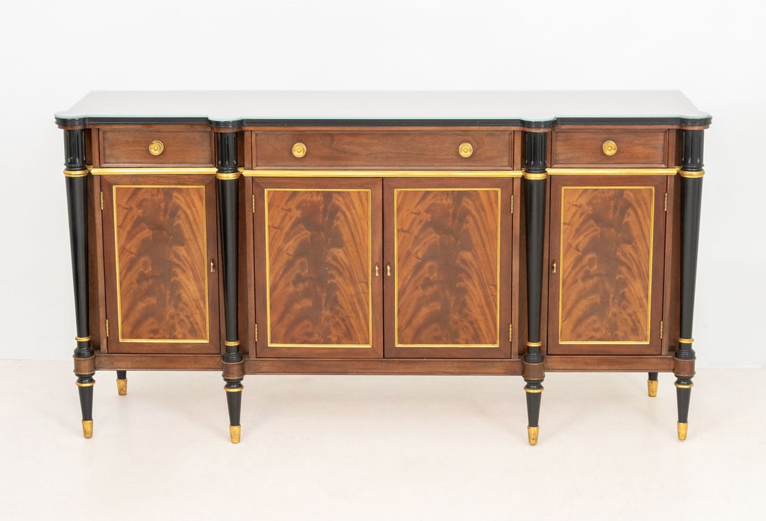 John Widdicomb Flame Mahogany Sideboard - 2