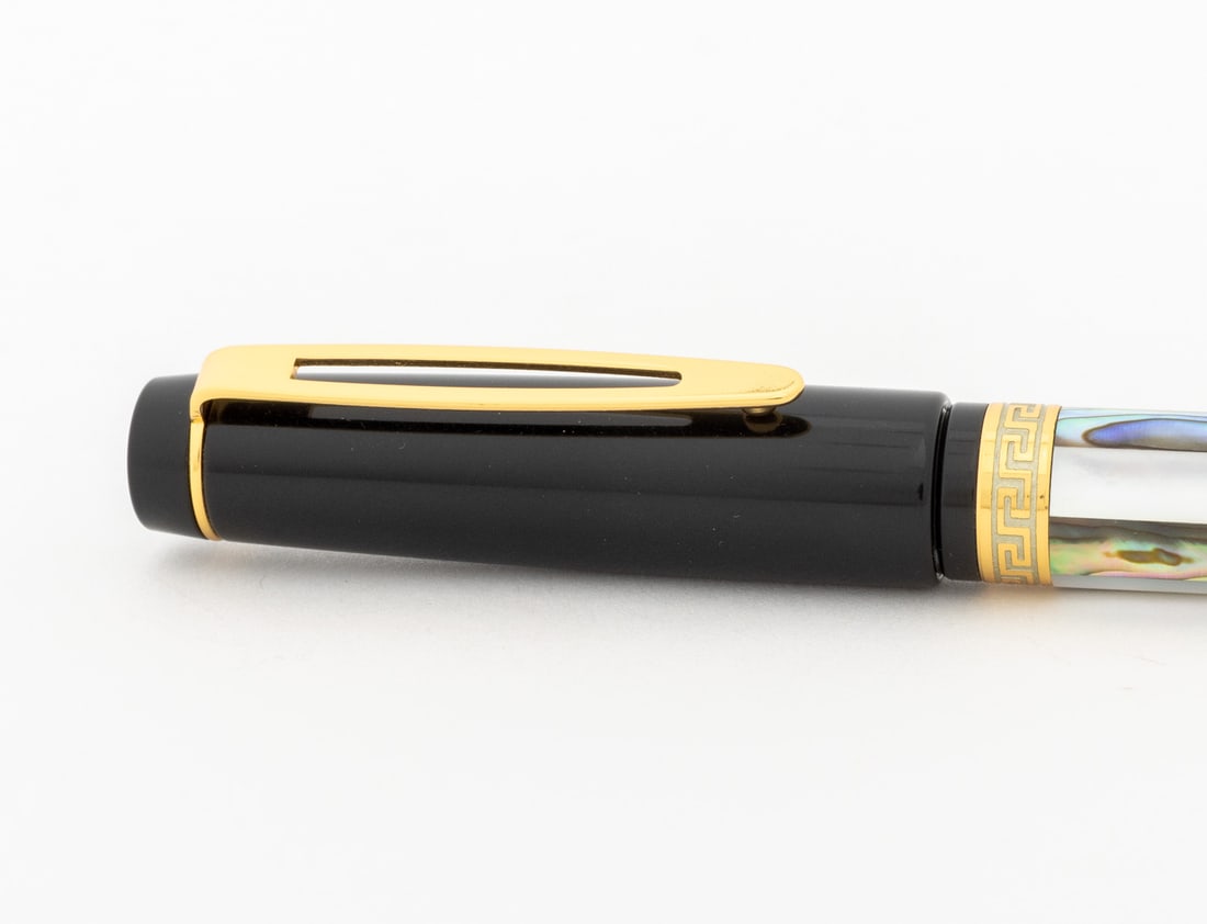 Danitrio Mother-of-Pearl Inlaid Fountain Pen - 7
