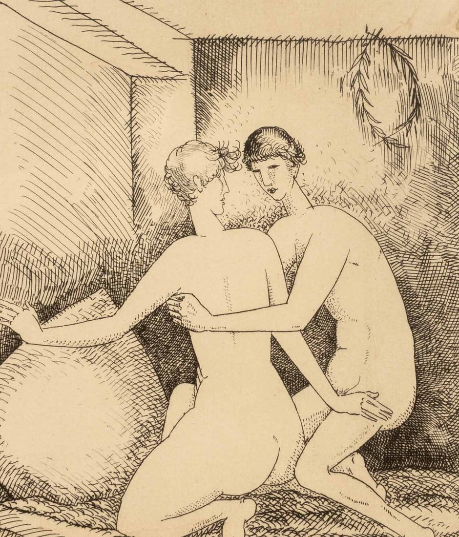 Jean-Emile Laboureur "Ovid Amores" Etching - 3