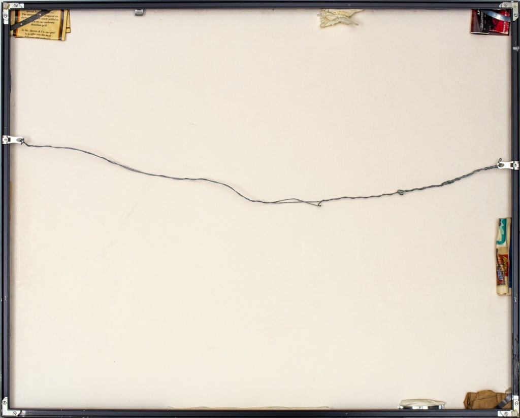 Illegibly Signed Figural Composition Mixed Media - 8