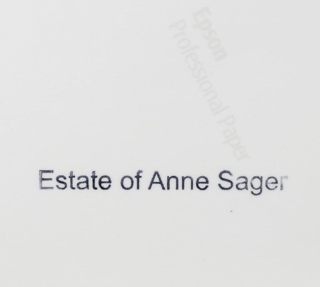 Anne Sager Abstract Paint Pour Composition C-Print - 5