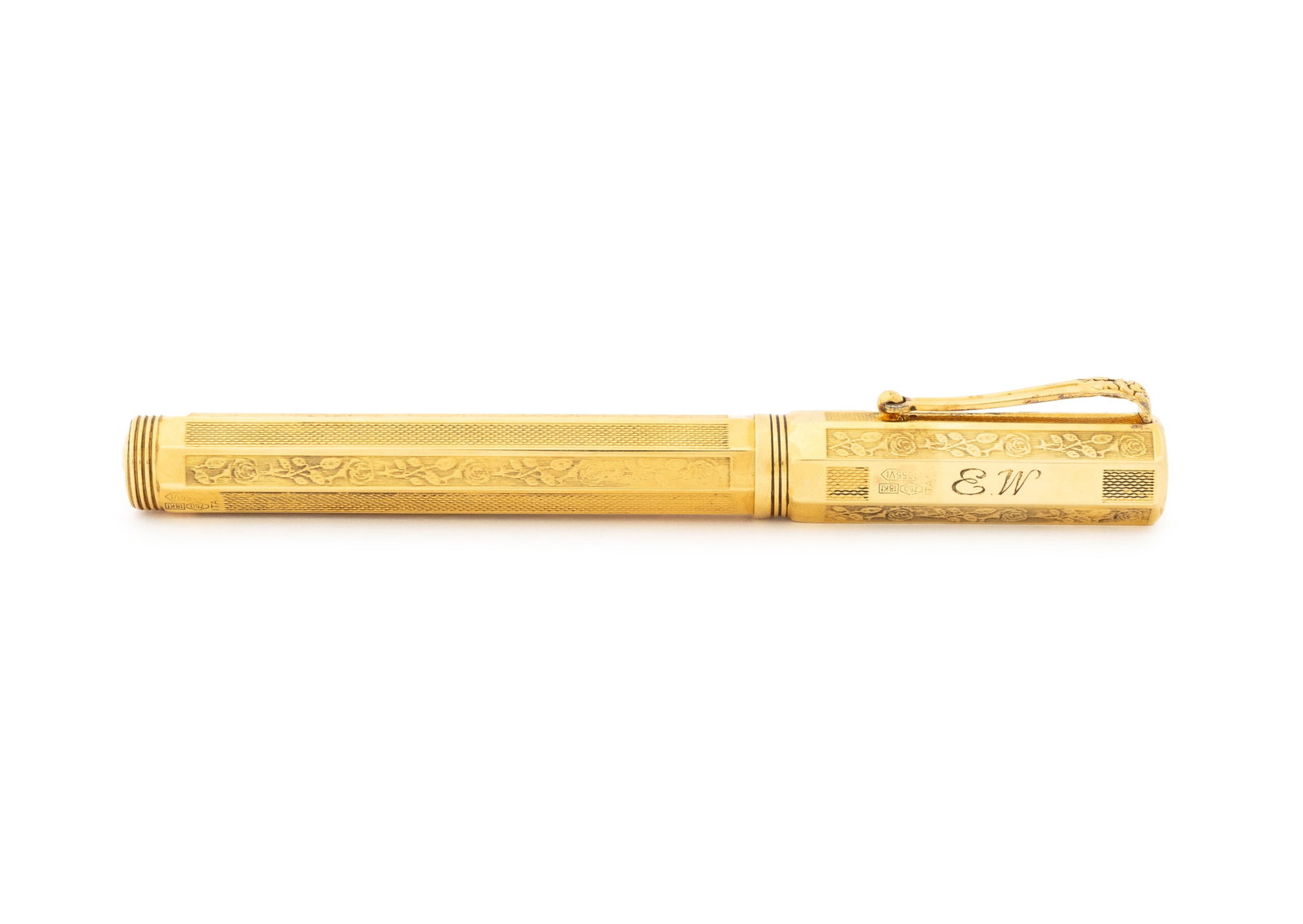 Montegrappa York Roses 18K Gold Fountain Pen (1 of 8)