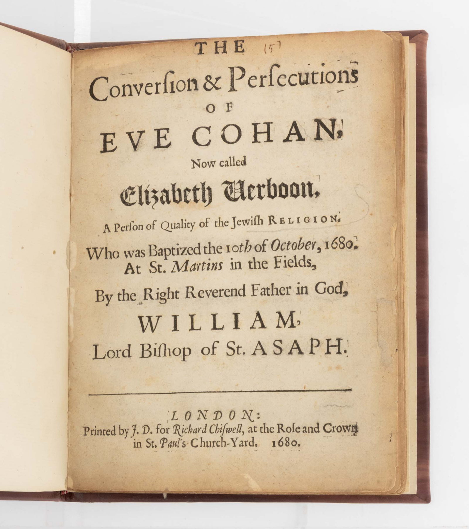 Gilbert Burnet "The Conversion & ...", 1680 - 2