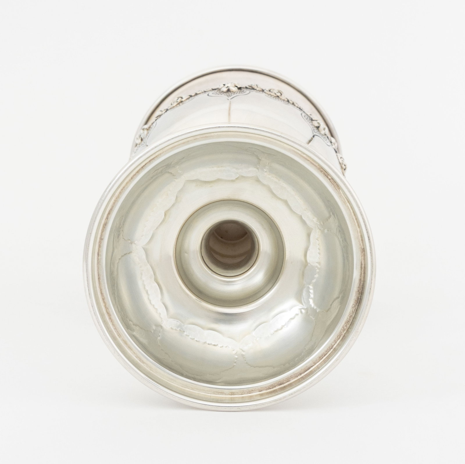 Judaica Sterling Silver Kiddush Cup - 8