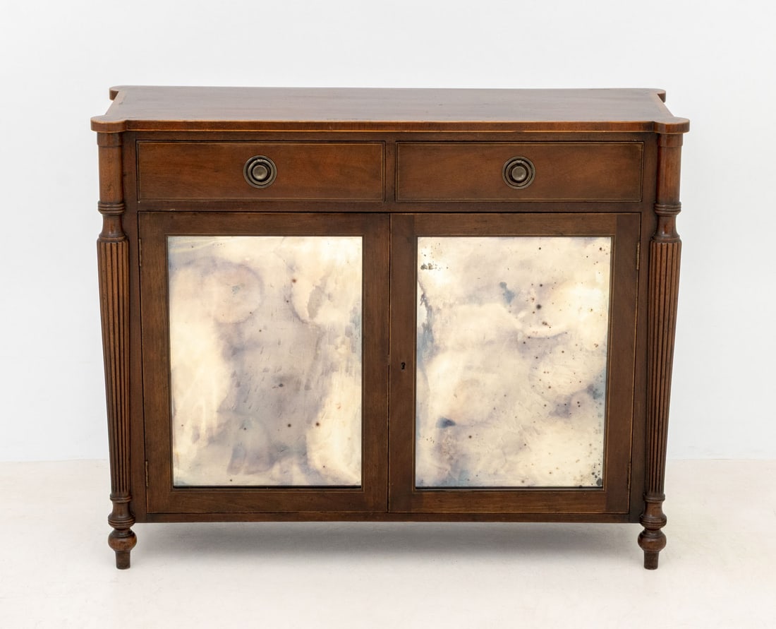 English Regency Mahogany Buffet - 2