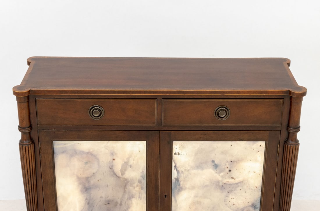 English Regency Mahogany Buffet - 4