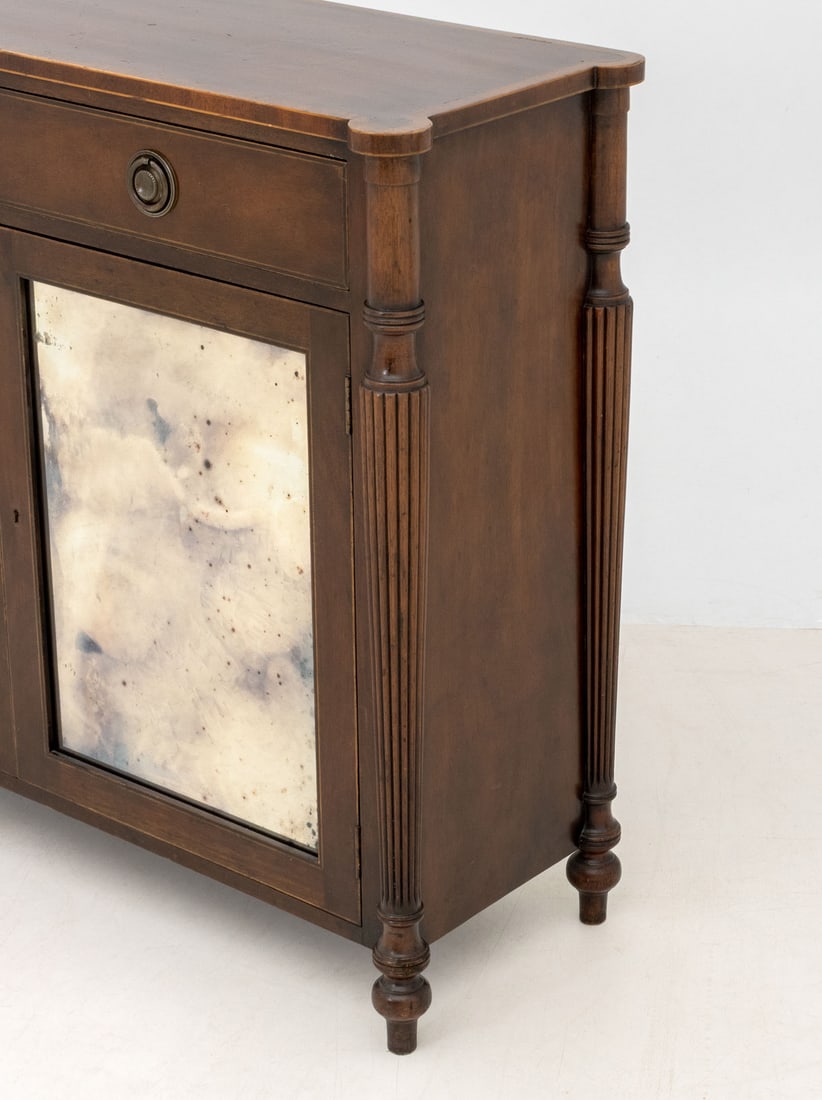 English Regency Mahogany Buffet - 7