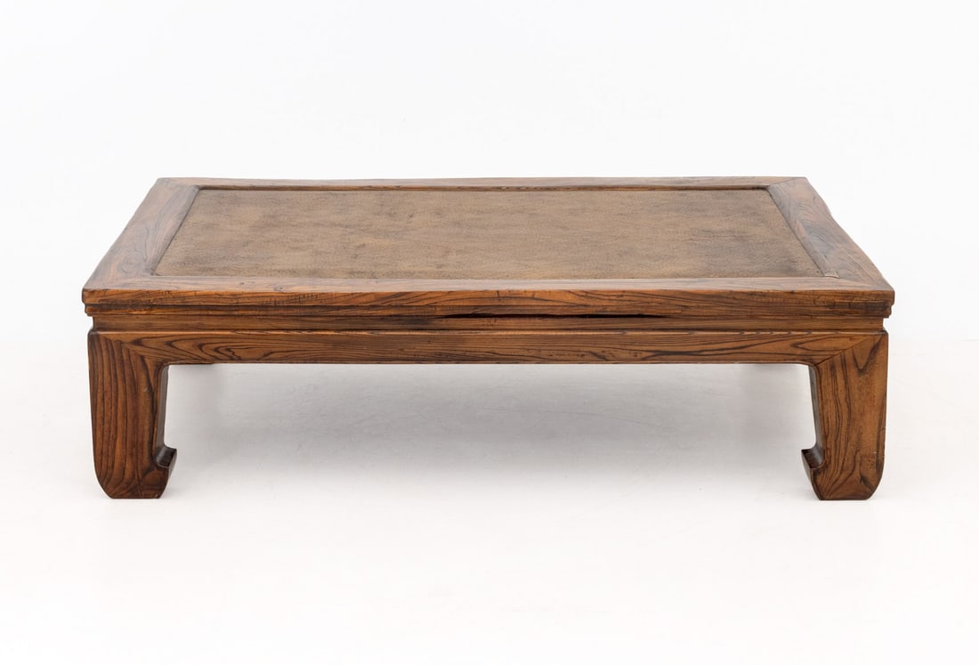 Chinese Elm and Sea Grass Coffee Table - 3