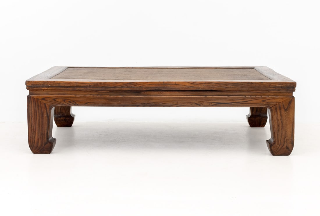 Chinese Elm and Sea Grass Coffee Table - 4