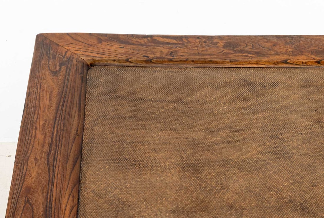Chinese Elm and Sea Grass Coffee Table - 5
