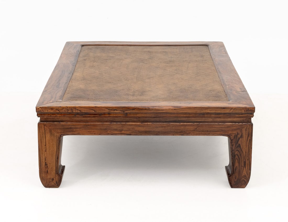 Chinese Elm and Sea Grass Coffee Table - 7