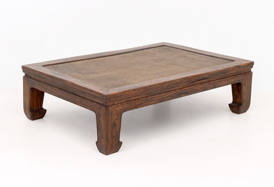 Chinese Elm and Sea Grass Coffee Table - 8