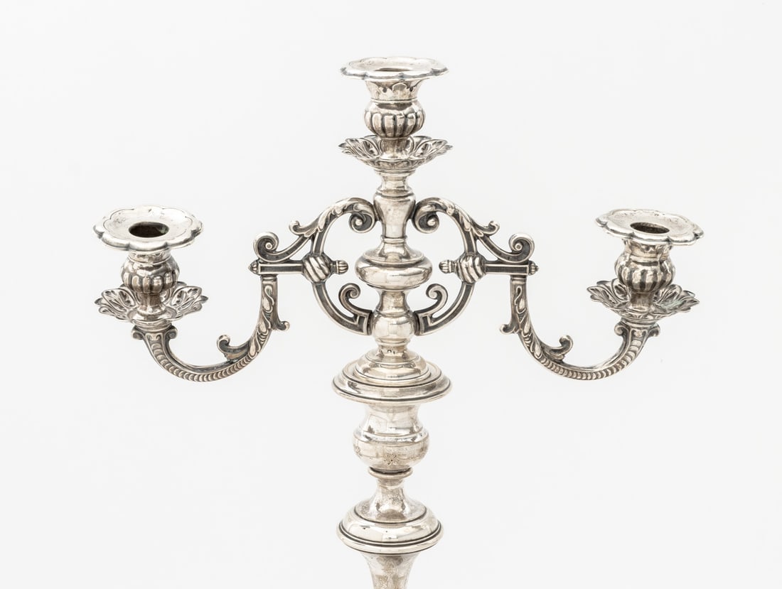 Austrian Silver Candelabrum, 1872-1922 - 2