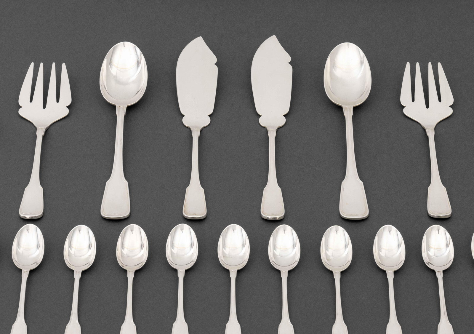 Italian Sterling Silver Flatware Service, 54 Pcs. - 2