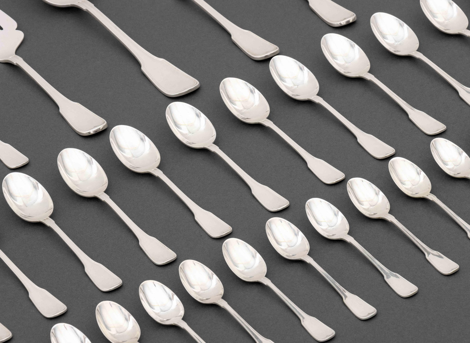 Italian Sterling Silver Flatware Service, 54 Pcs. - 3