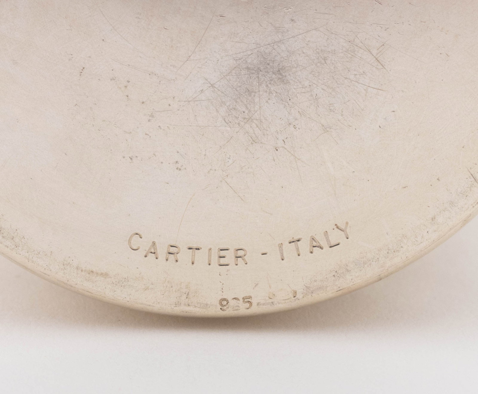 Cartier Sterling Silver Diamond Pattern Beaker - 6
