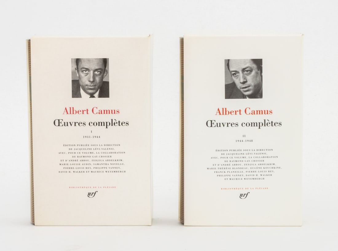 Albert Camus "Oeuvres Completes", 2 Vols. - 2
