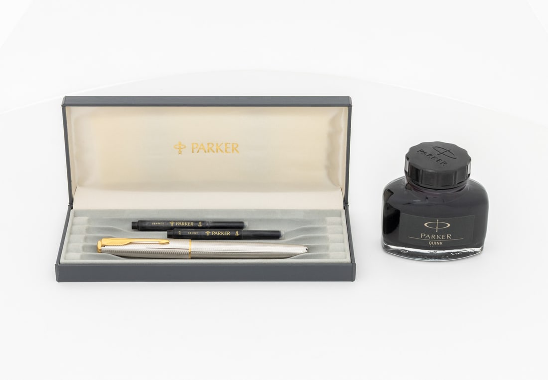 Parker "Sonnet" Silver Plate Fountain Pen - 10