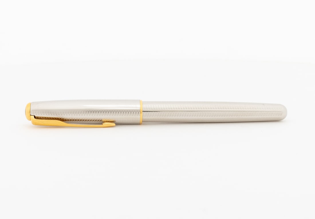 Parker "Sonnet" Silver Plate Fountain Pen - 2
