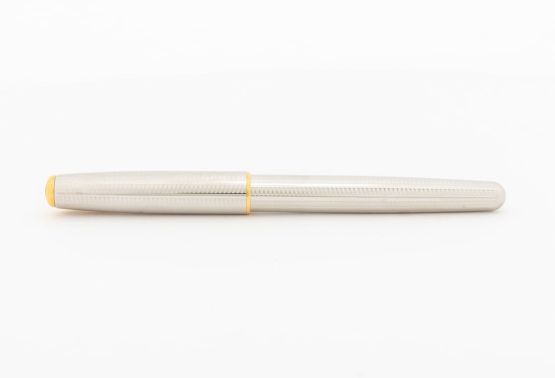 Parker "Sonnet" Silver Plate Fountain Pen - 4