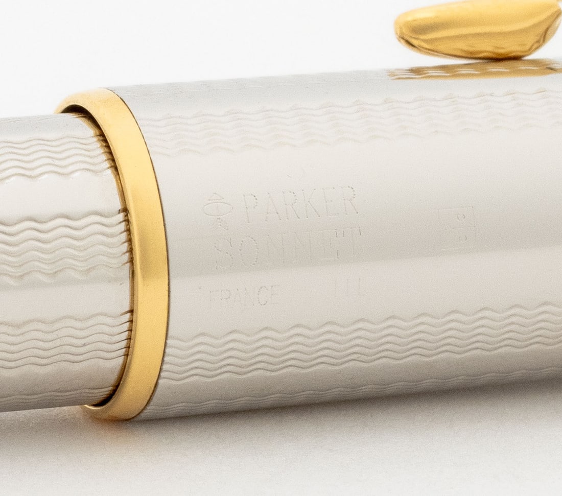 Parker "Sonnet" Silver Plate Fountain Pen - 7