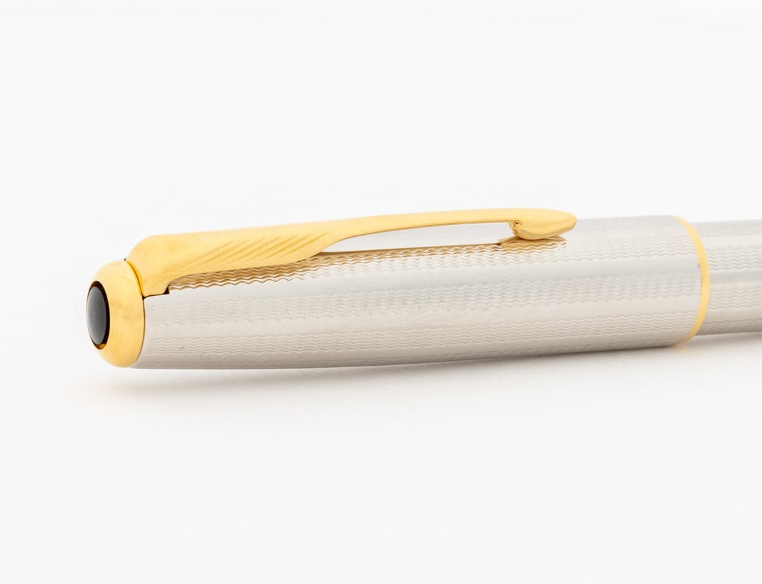 Parker "Sonnet" Silver Plate Fountain Pen - 9