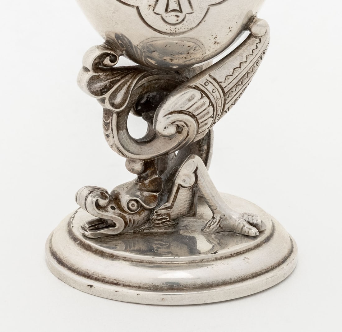 David Andersen Dragon Motif Silver Cordials, 4 - 7