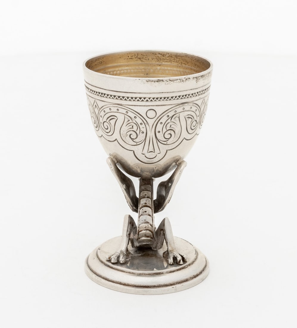 David Andersen Dragon Motif Silver Cordials, 4 - 8