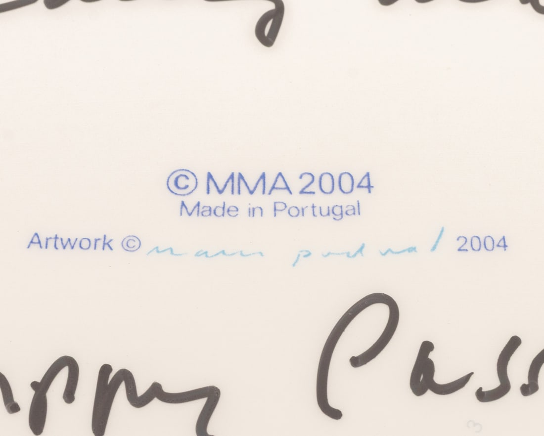 Mark Podwal for MMA Signed Ceramic Seder Plate - 9