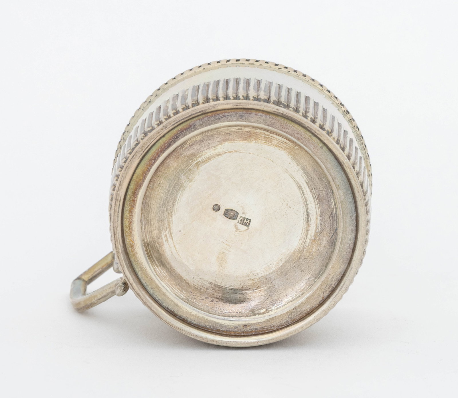 Polish Silver Fluted Teacups, 12 - 7