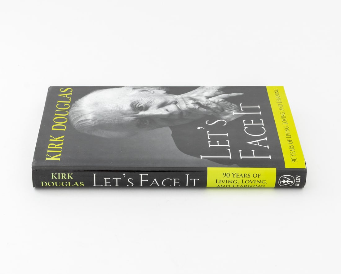 Kirk Douglas Signed "Let's Face It", 2007 - 2